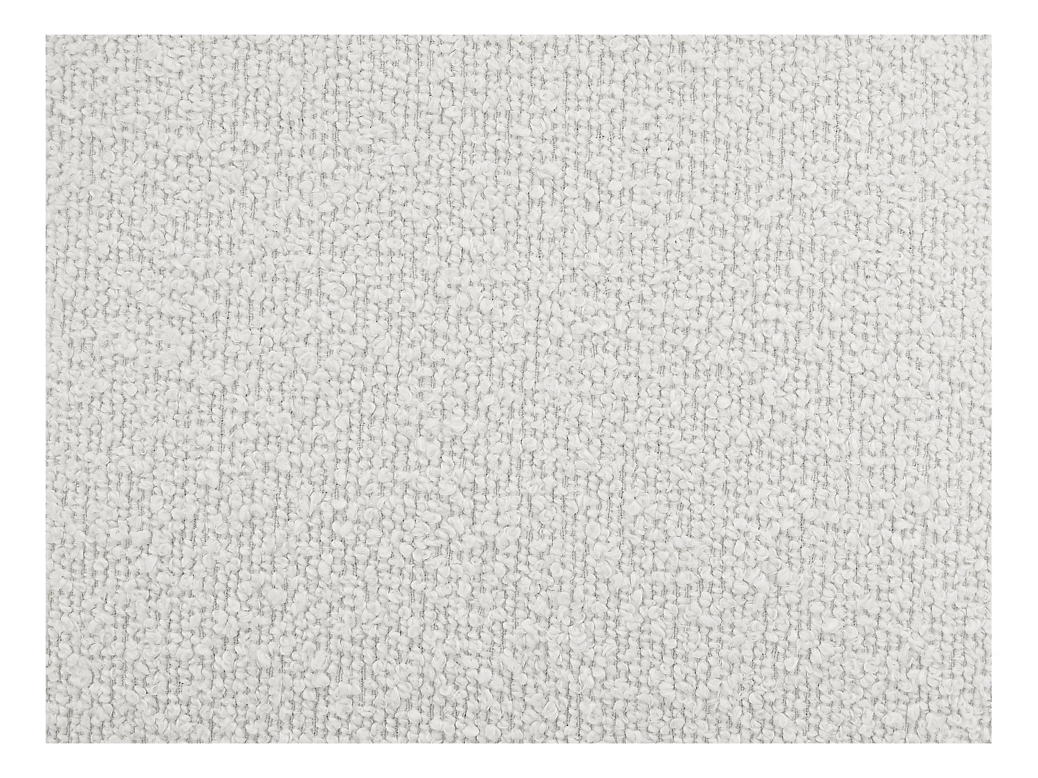 Sofa 4-Sitzer - Bouclé-Stoff - Elfenbeinweiß - LERICI von Pascal Morabito