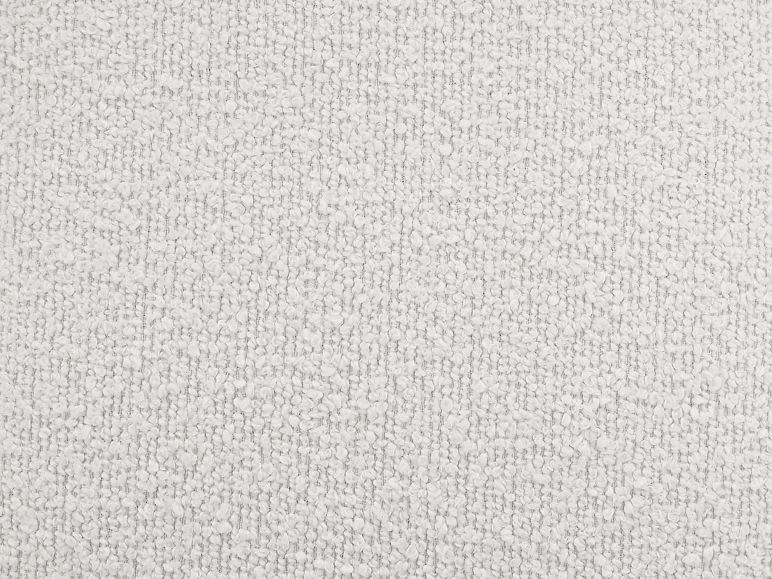 Vierzitsbank van ivoorkleurige boucléstof LERICI van Pascal Morabito