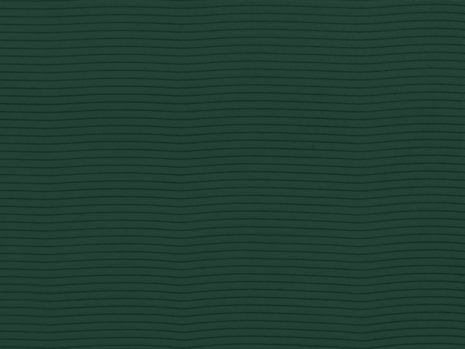 Express-driezitsslaapbank van spargroen ribfluweel - Bed 140 cm - Matras 14 cm met vormgeheugen - AMELIA