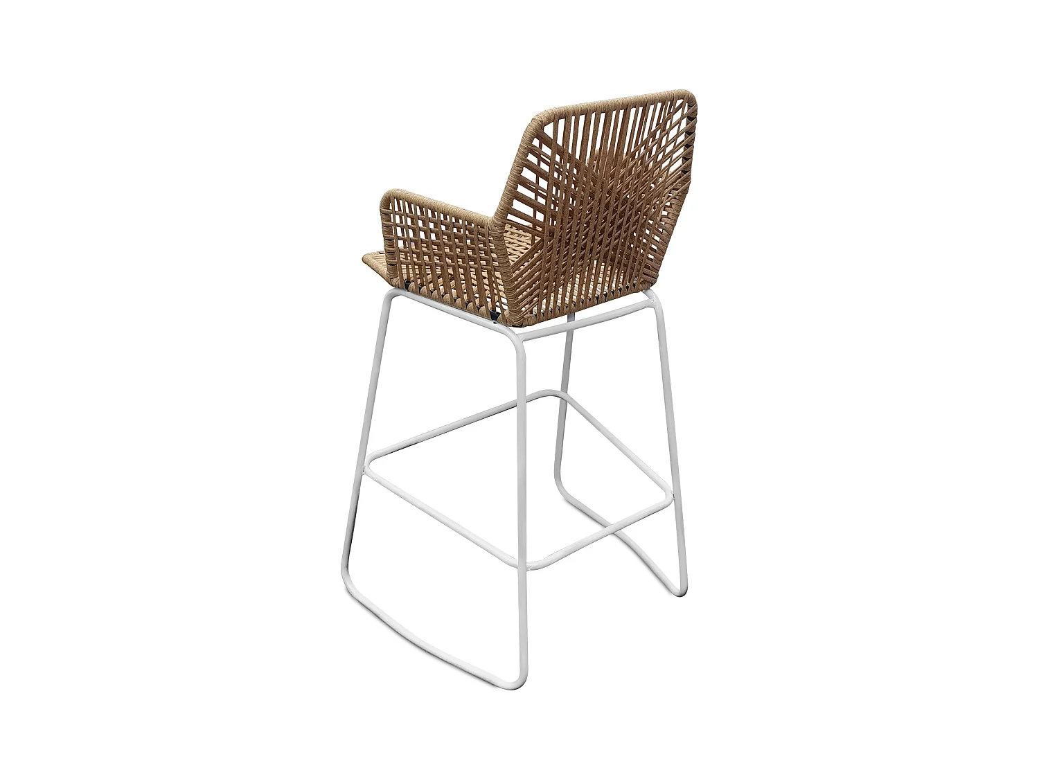 Rattan Boho Bali Design Hocker - 75cm - Tale