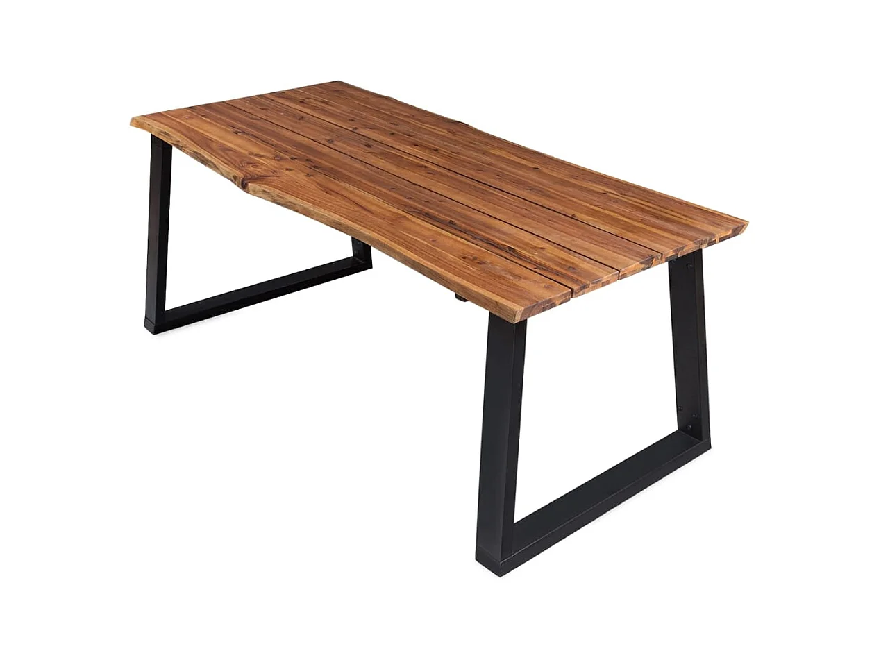 Table à manger 170x90x75 cm Bois d'acacia massif