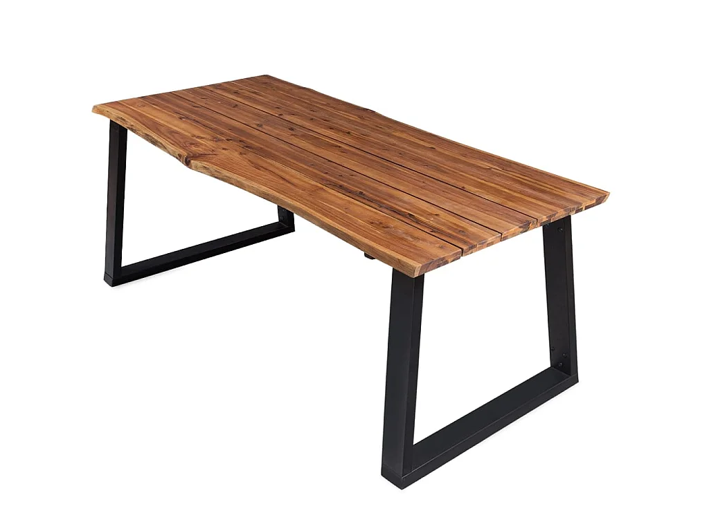 Table à manger 170x90x75 cm Bois d'acacia massif