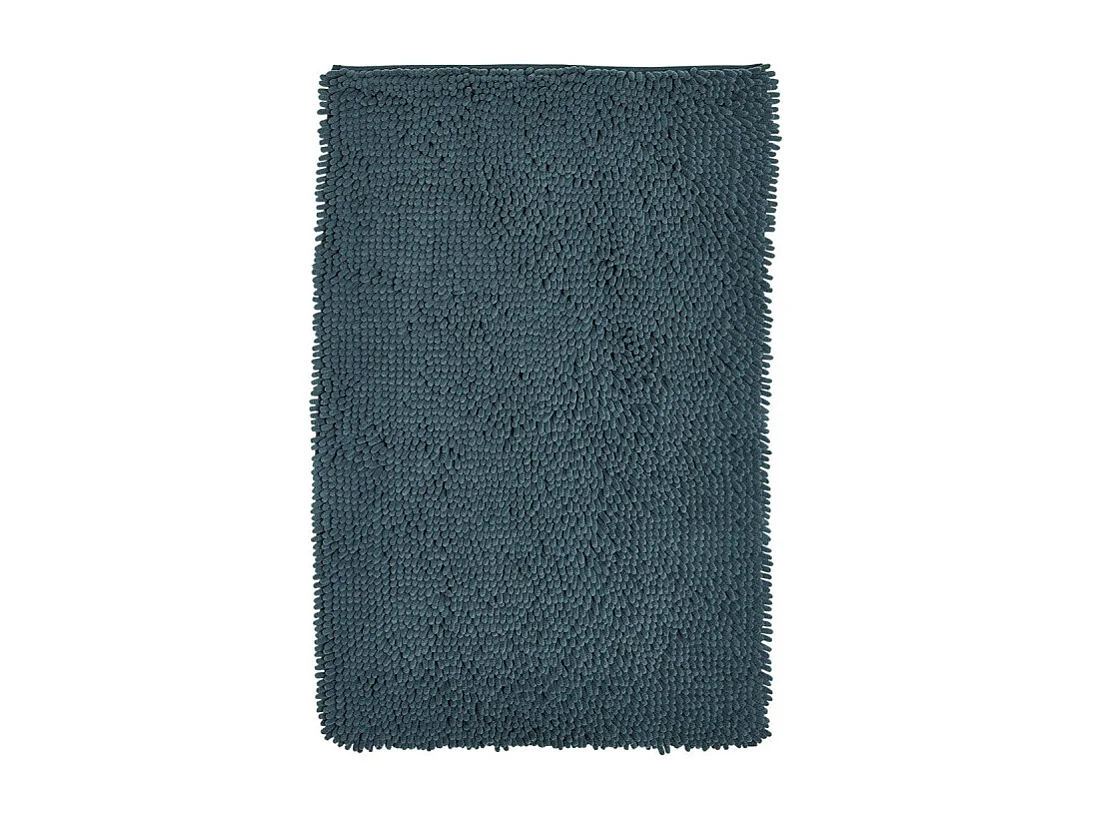 Badmat 100% polyester design rollers, 1700 gram m2 Petrol Blue