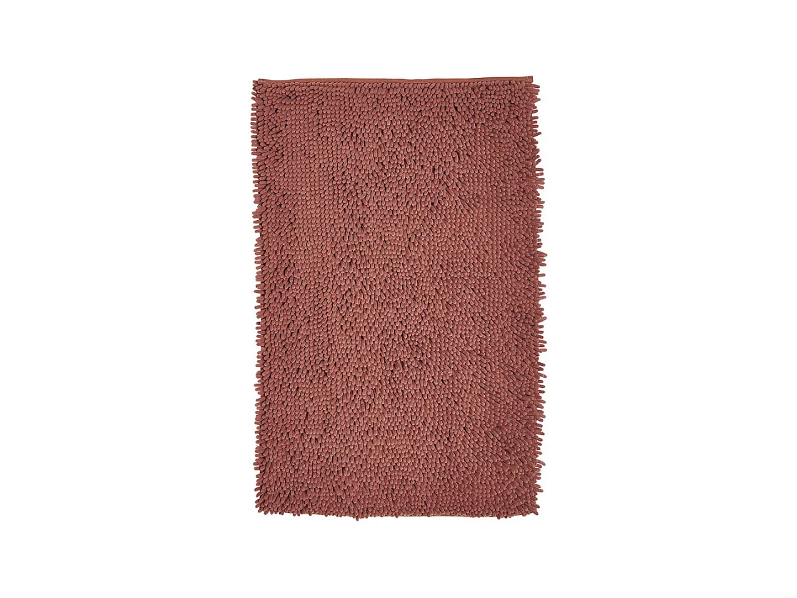 100% polyester badmat design rollers, 1700 gram m2 Terracotta