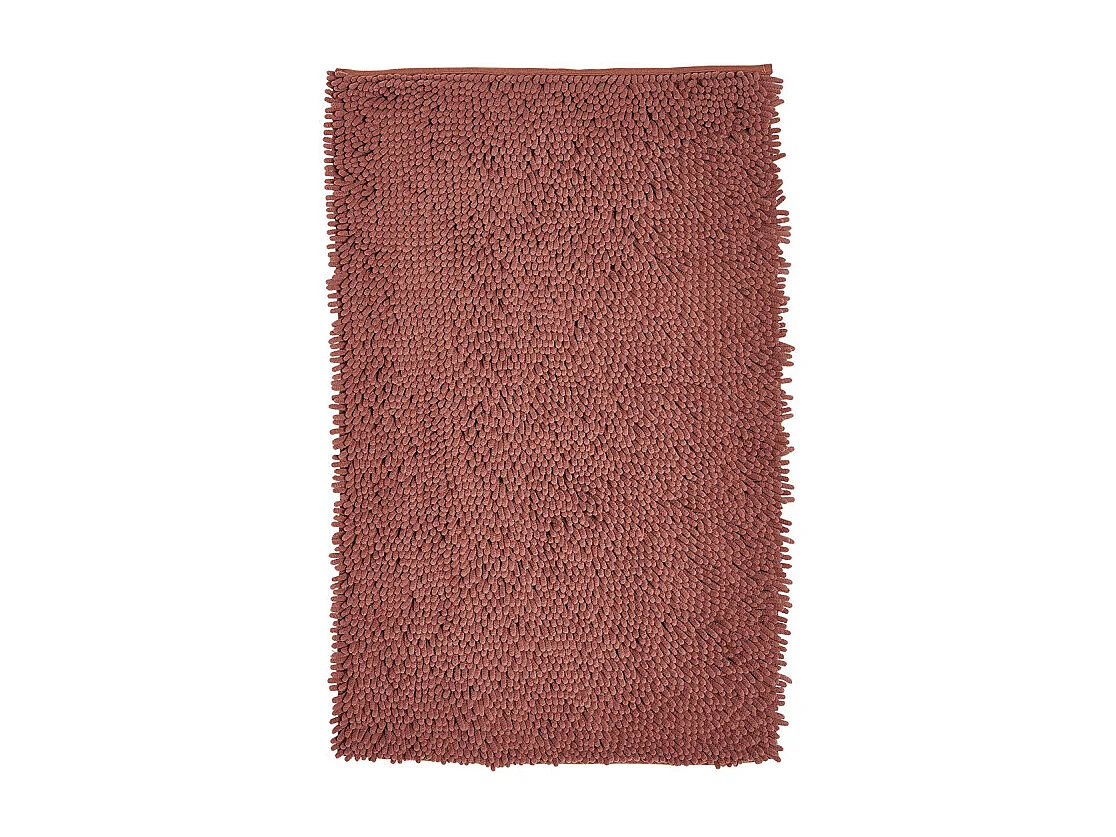 100% polyester badmat design rollers, 1700 gram m2 Terracotta