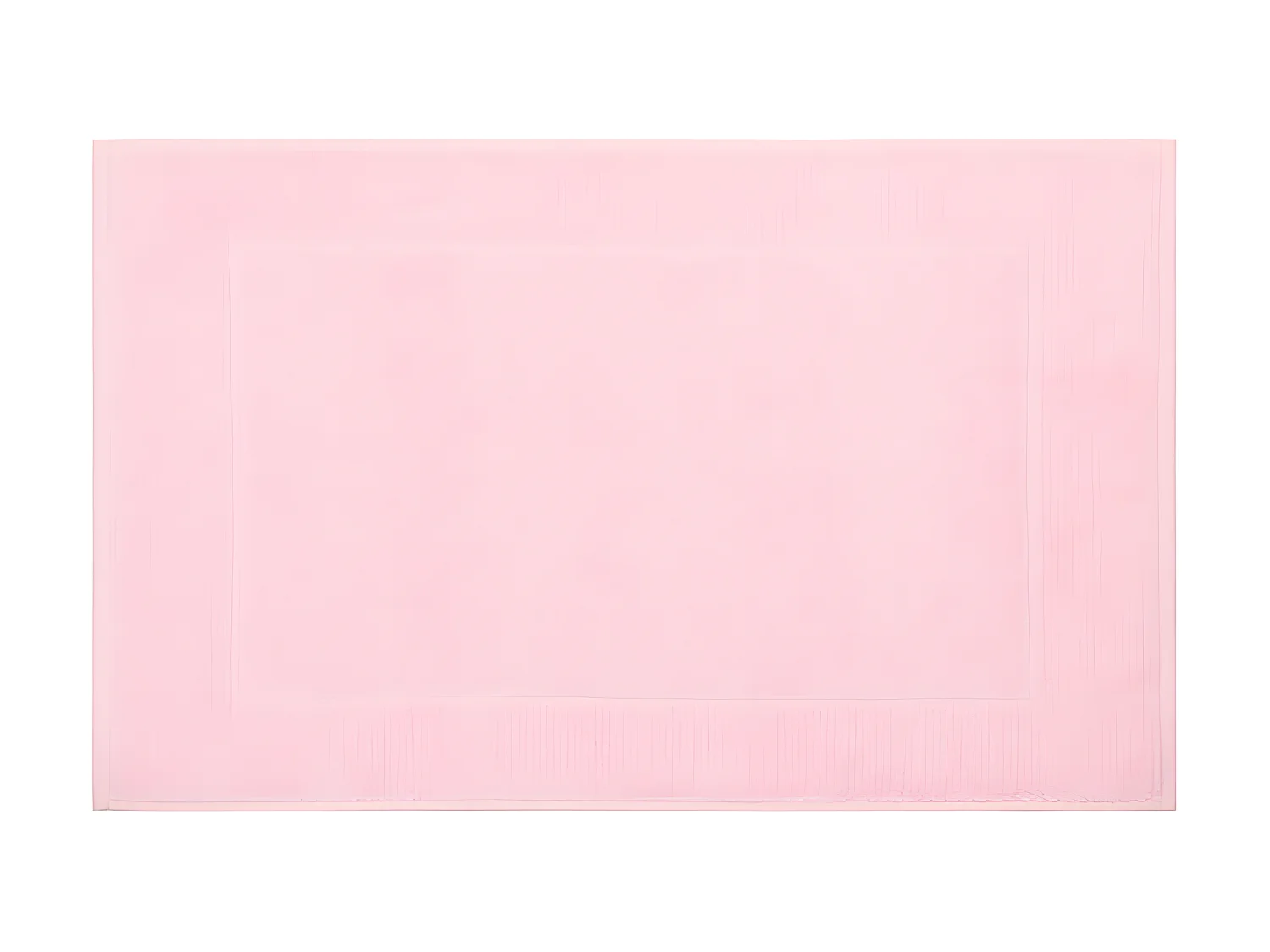Tapis de bain éponge, qualité 755 grammes, M/Luxury 50x80cm Rose