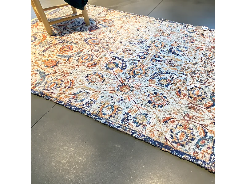 Bedrukt katoenen vloerkleed M/Arunta