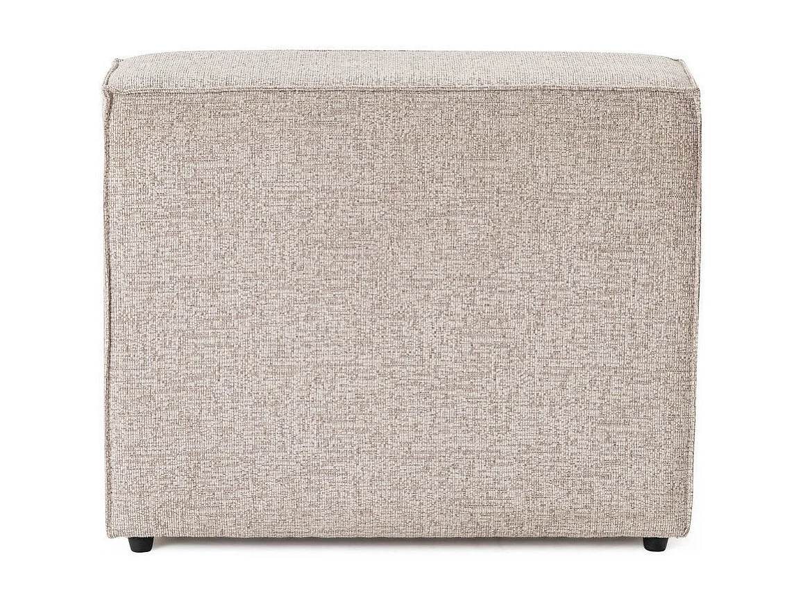 Canapé 3 places avec 2 coussins Siges Lin Moka