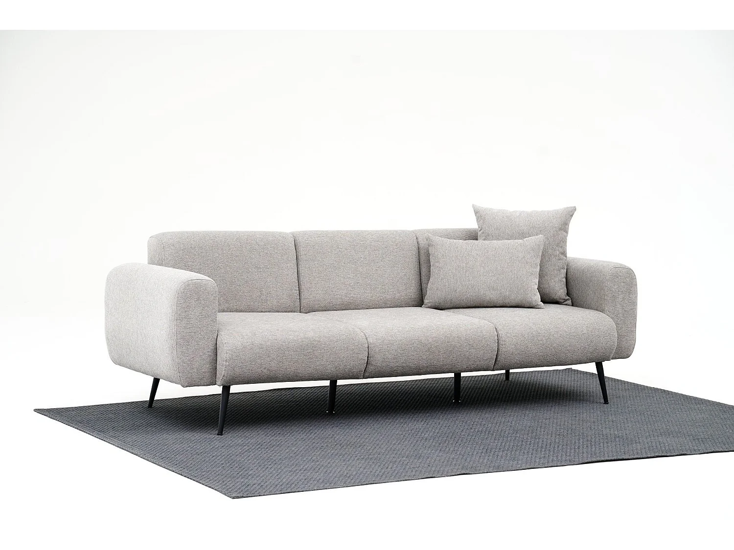 Canapé 3 places Imos Tissu Gris clair