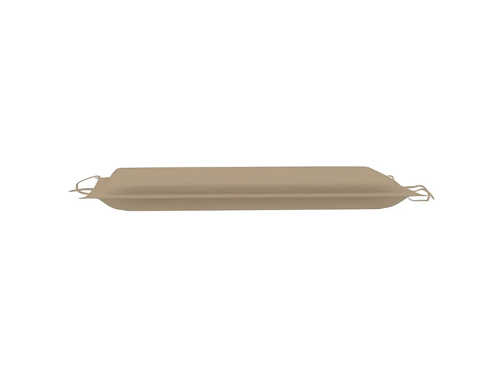 Chaises longues lot de 2 avec coussins Bois d'acacia solide