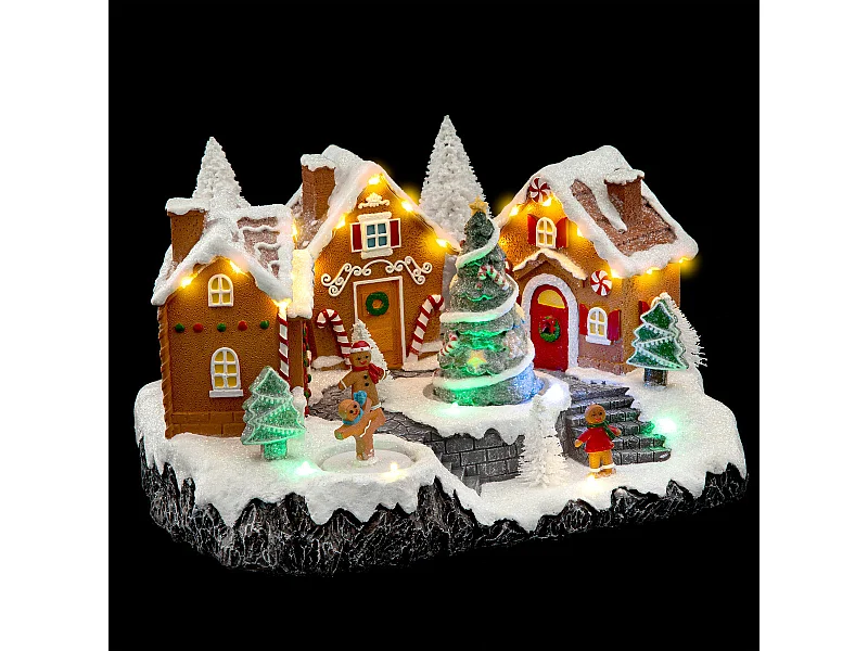 Village de Noël lumineux, animé et musical Place Gourmande