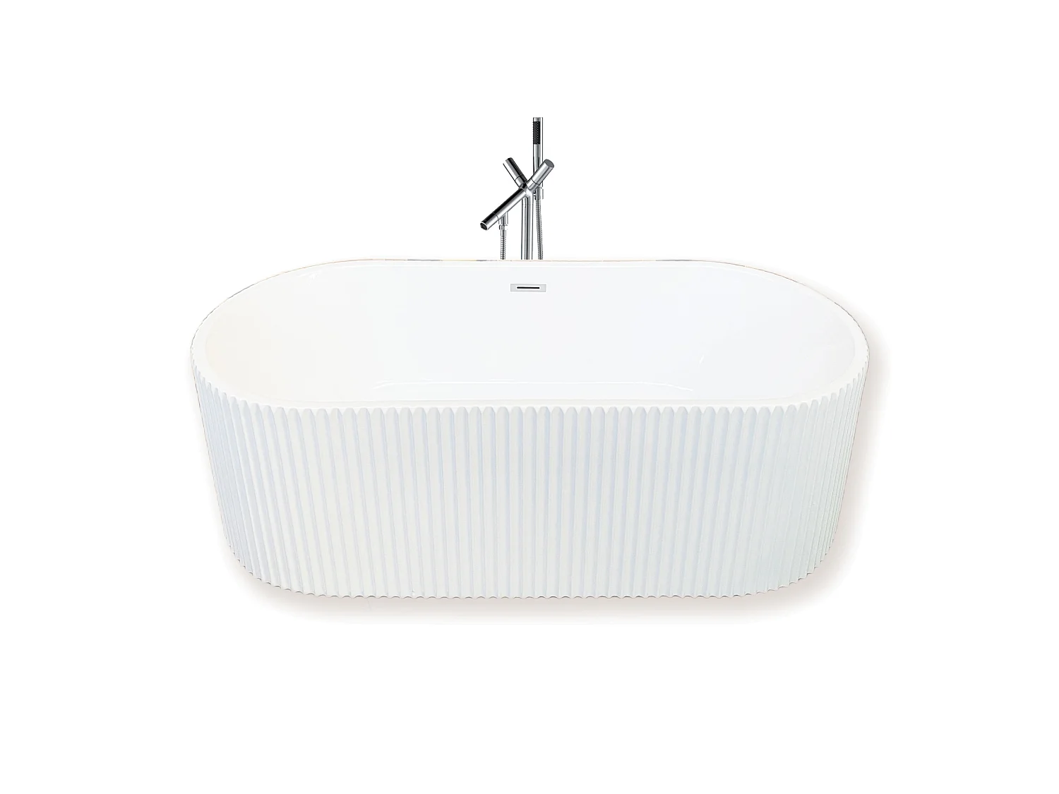 Baignoire ilôt 168 X 74 cm + Robinet Mitigeur – Hope