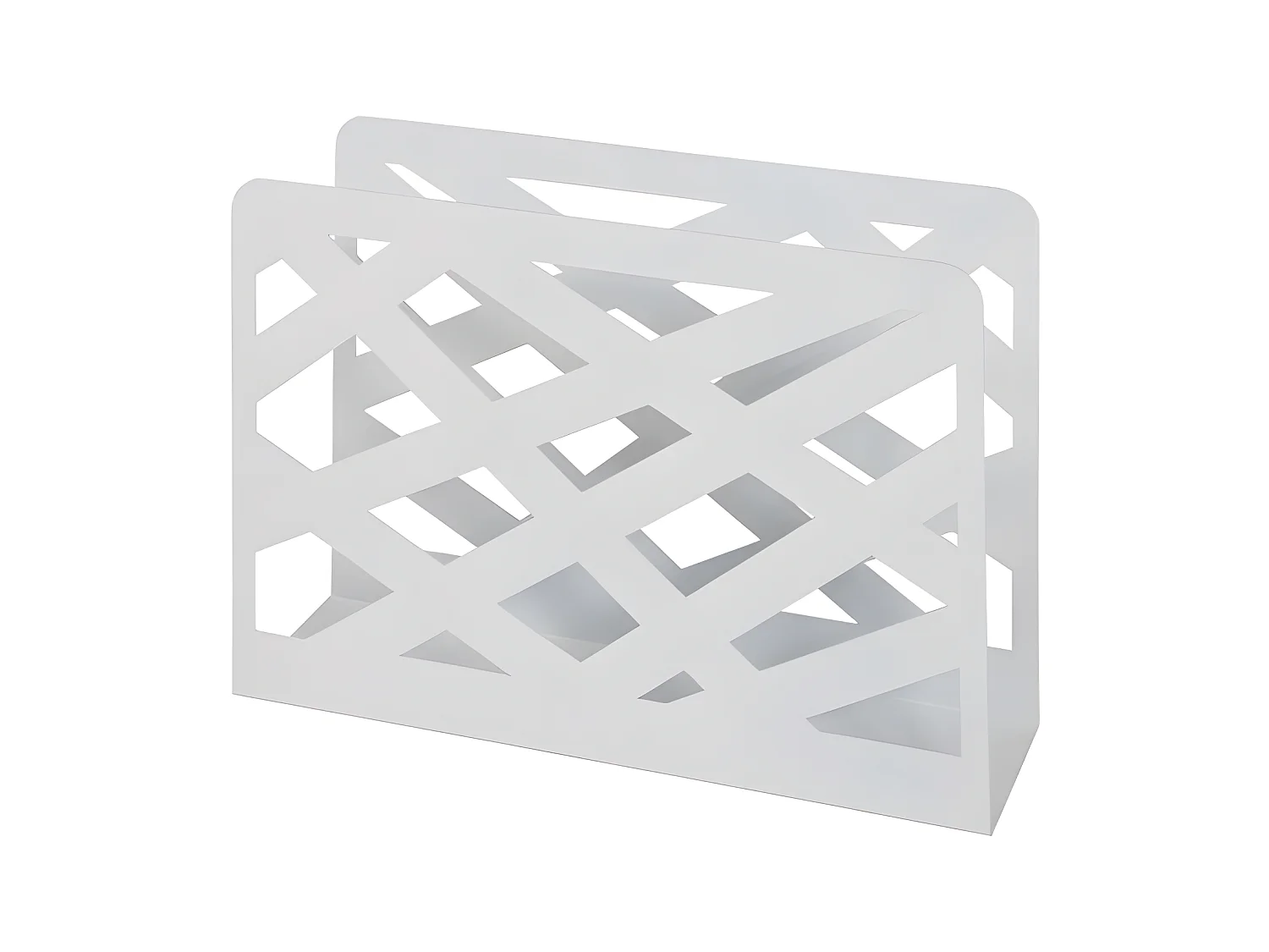Porte revue blanc Asty