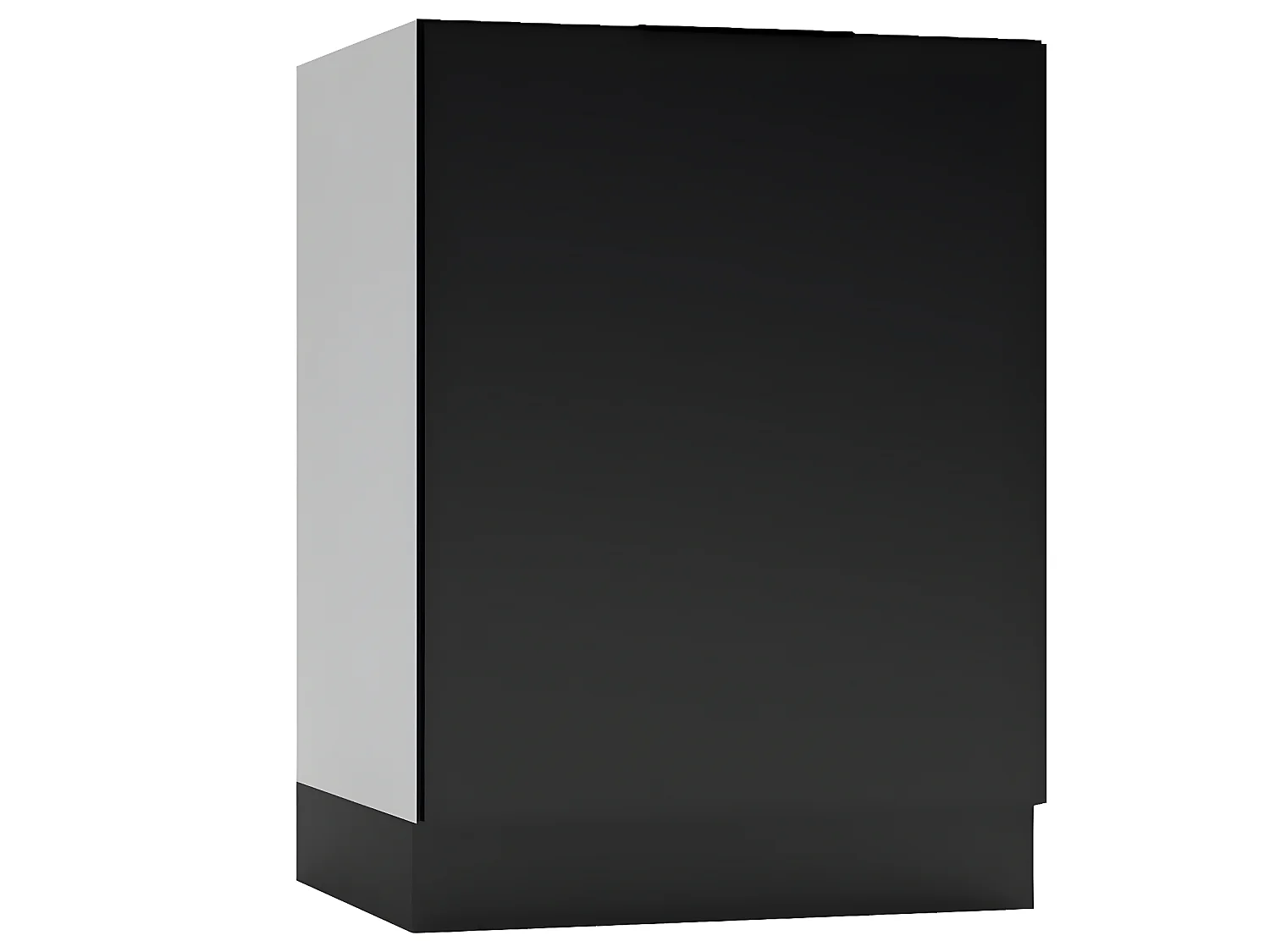 Cuisine complète Mona 8 éléments couleur noir avec plan de travail inclus - Longueur 180/240 cm