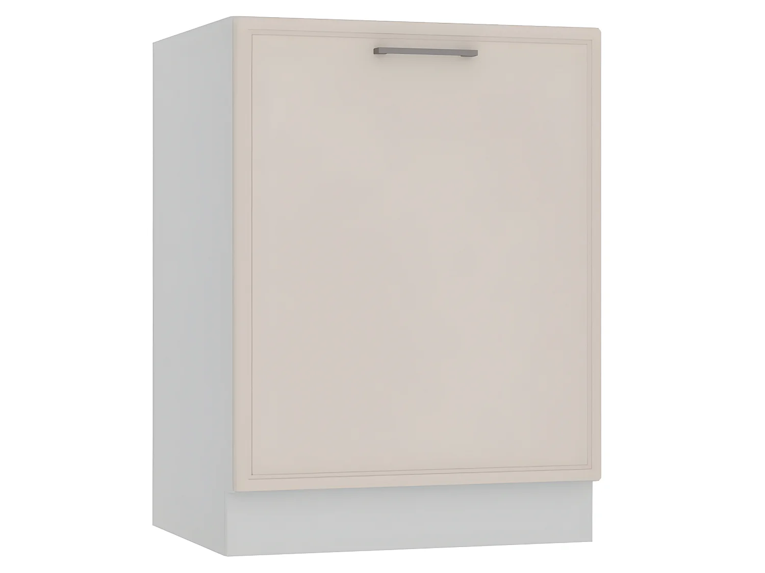 Cuisine complète Bora 8 éléments couleur beige mat avec plan de travail inclus - Longueur 240 cm