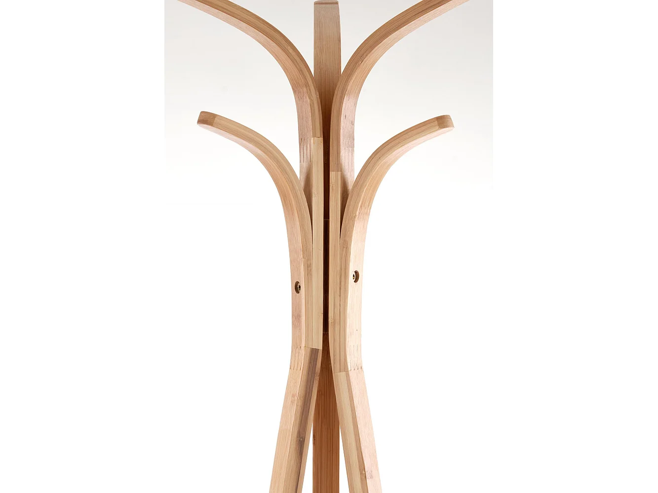 Porte-manteau en bois de bambou massif CONGA