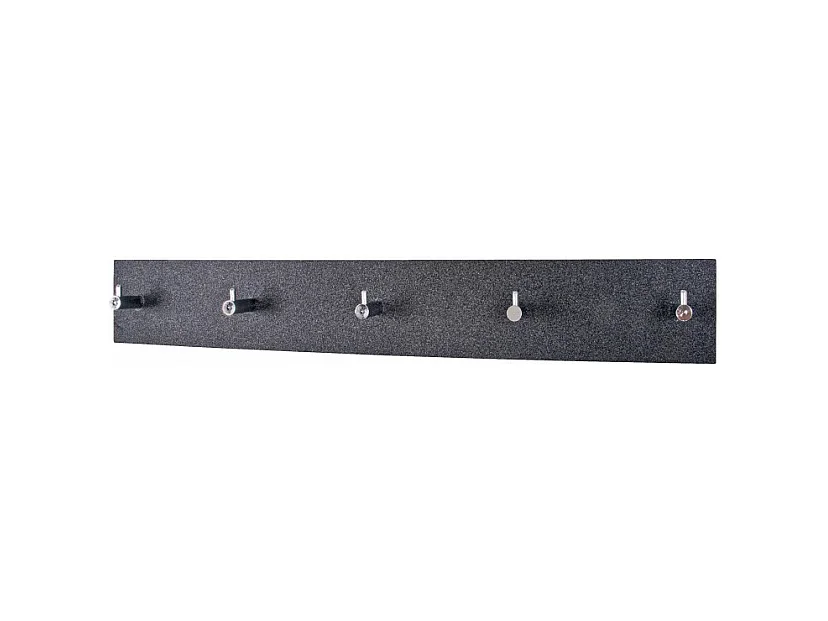Perchero de diseño Antra de 5 perchas de granito para colgar en la pared