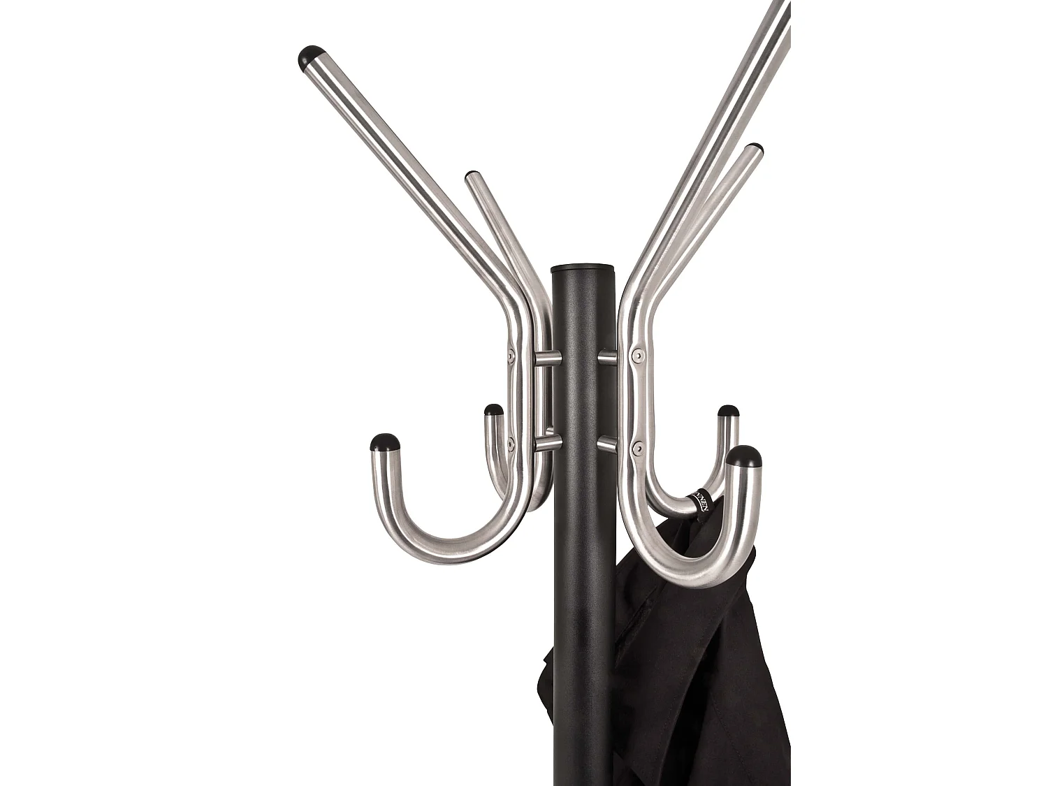 Appendiabiti moderno Riggins in metallo e alluminio