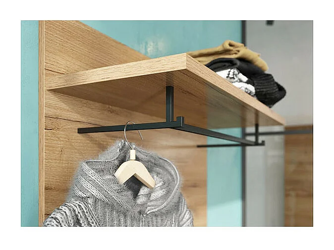 Perchero de madera con 5 ganchos TIMO