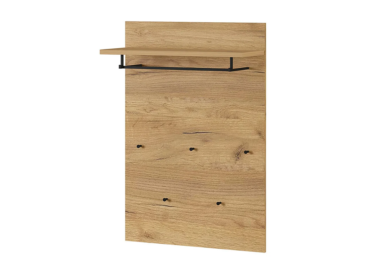 Appendiabiti in legno con 5 ganci TIMO