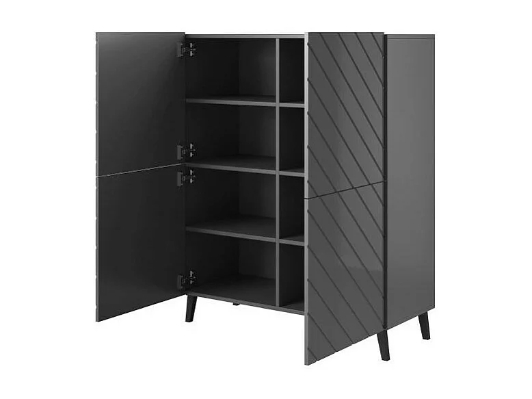 Mueble de diseño gris 100 cm Yaka