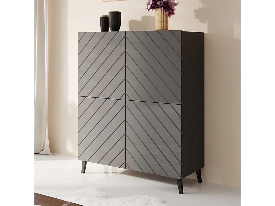 Mueble de diseño gris 100 cm Yaka