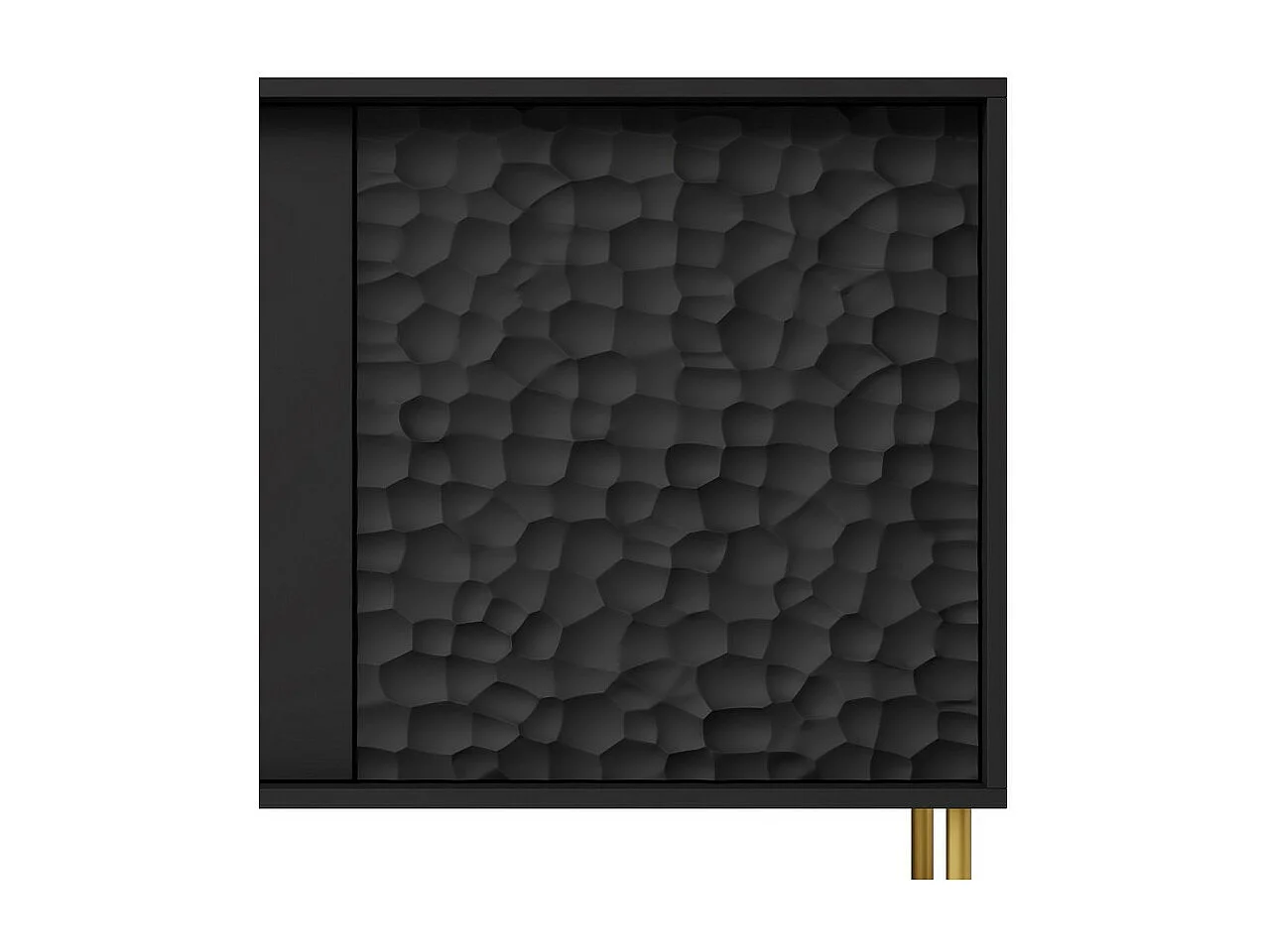 Buffet design noir et or 155cm Tramona