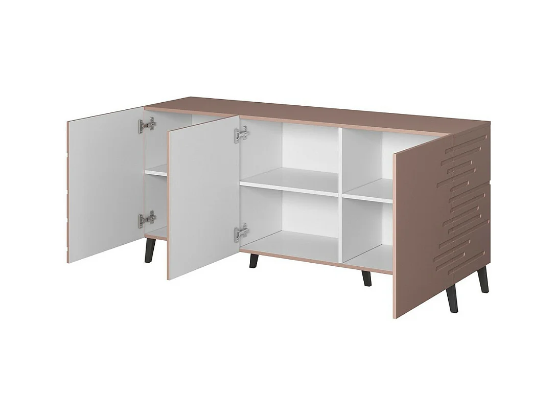 Buffet design rose mat 155 cm Max