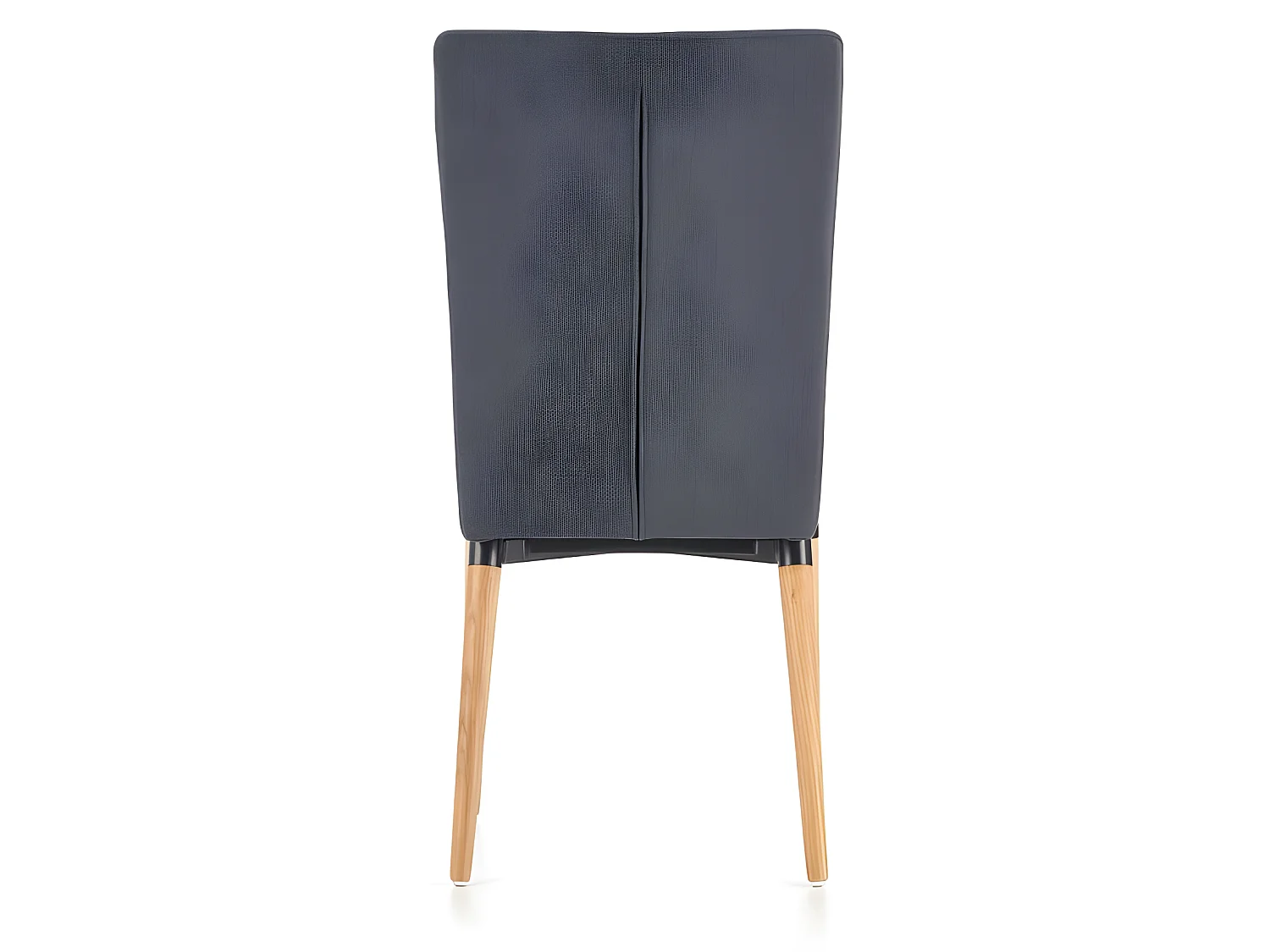 Chaise scandinave bois et tissu gris Mellie