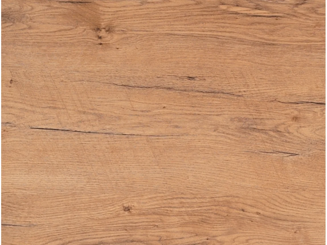 Bureau 120cm chêne et anthracite 3 tiroirs Study