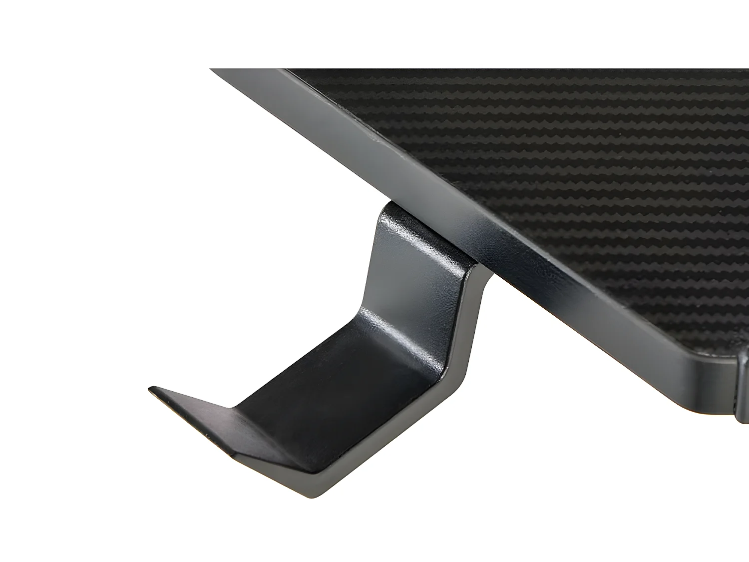 Bureau design gamer noir et rouge à LED Tilik