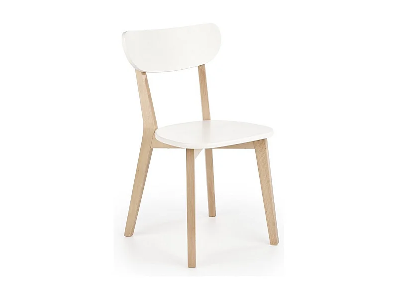 Lot de 2 chaises scandinaves avec pieds en bois massif Storend