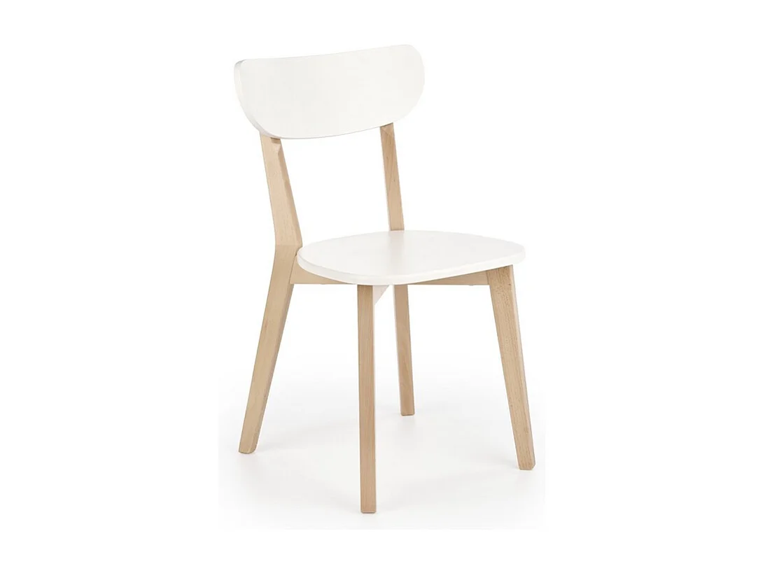 Juego de 2 sillas escandinavas con patas Storend de madera maciza