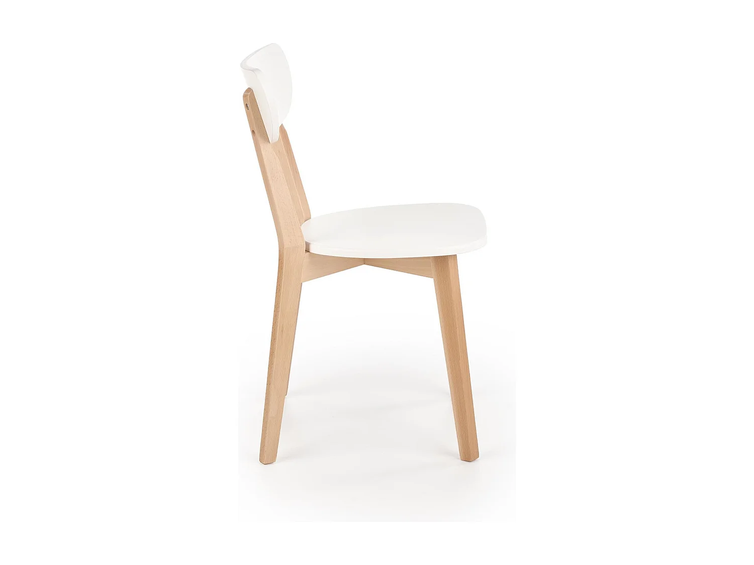 Juego de 2 sillas escandinavas con patas Storend de madera maciza