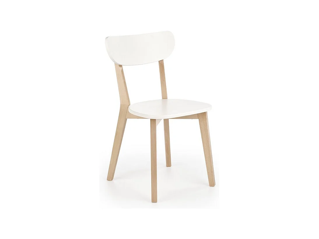 Lot de 2 chaises scandinaves avec pieds en bois massif Storend