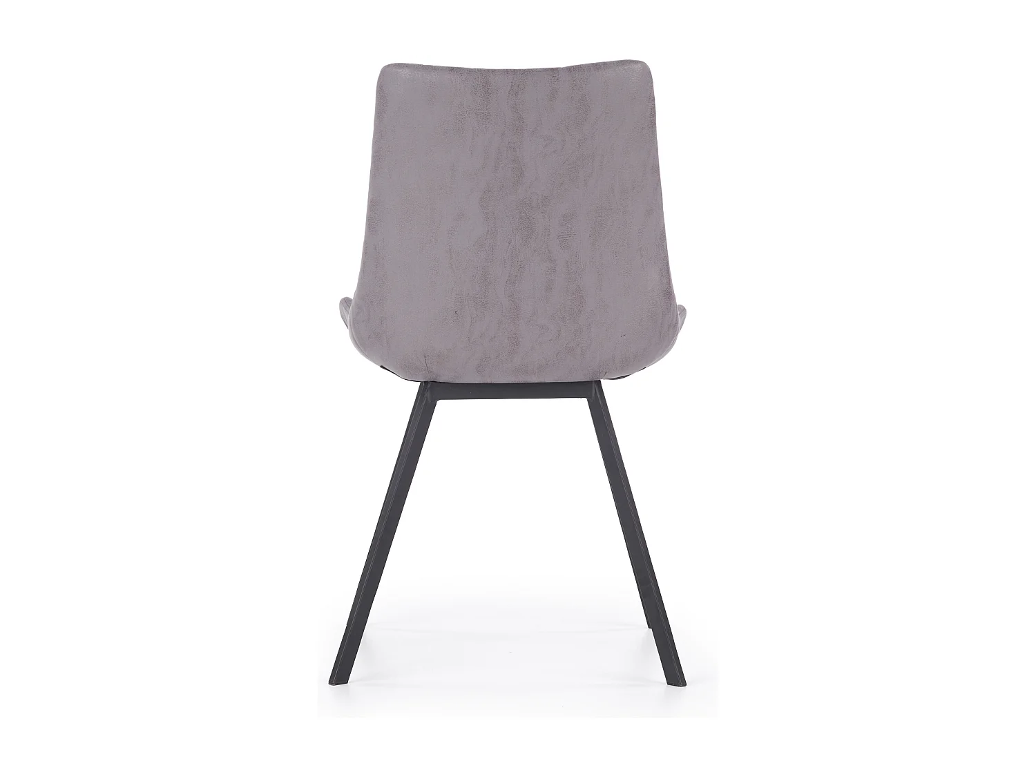 Chaise industrielle confort grise Mya