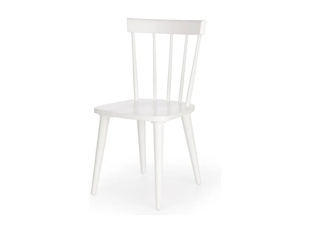 Chaise design bois blanc Lori