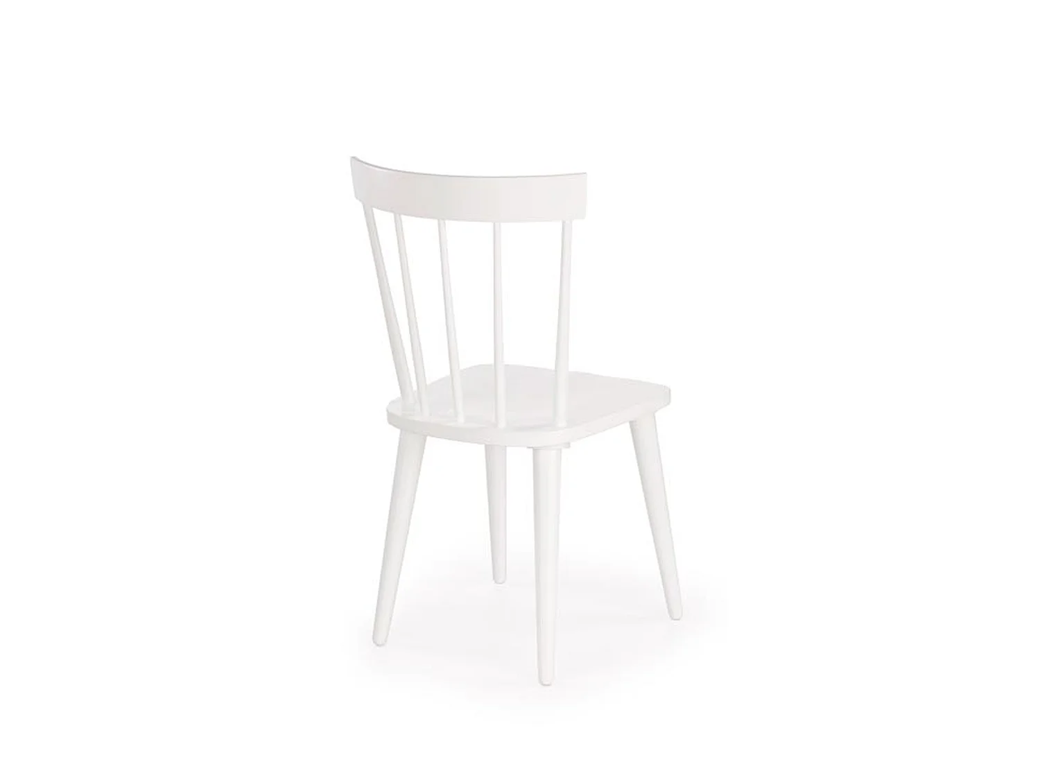 Chaise design bois blanc Lori