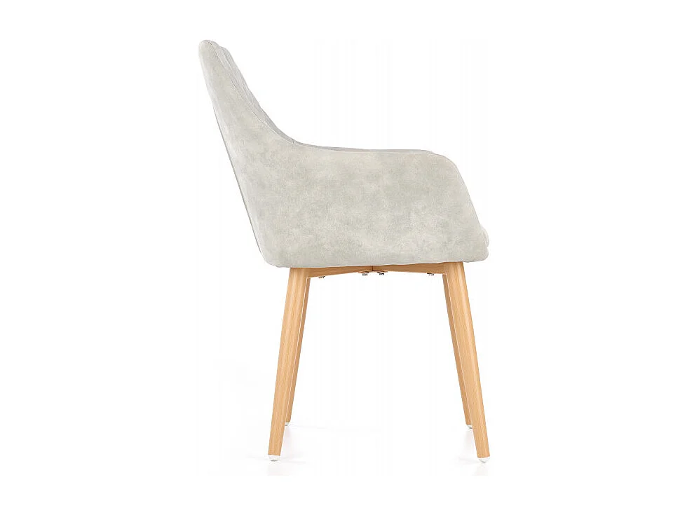 Silla acolchada de diseño escandinavo Harry