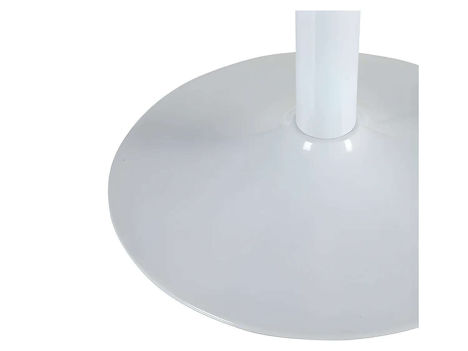 Table bistrot effet marbre gris et or 60x60cm Timour