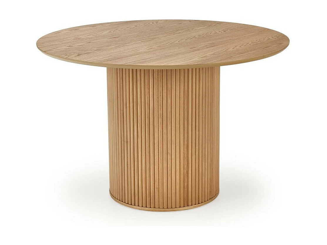 Mesa de comedor redonda de madera de diseño Talis 120 cm