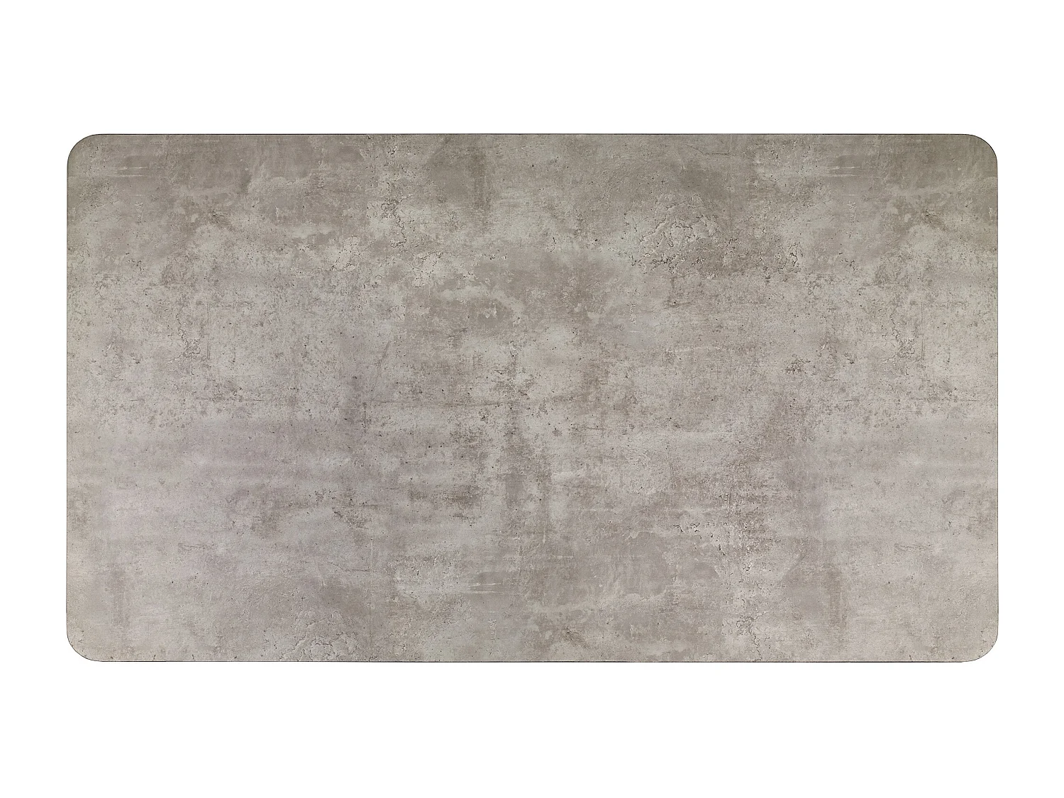 Mesa de comedor de hormigón gris y negro 160x90cm Ninon