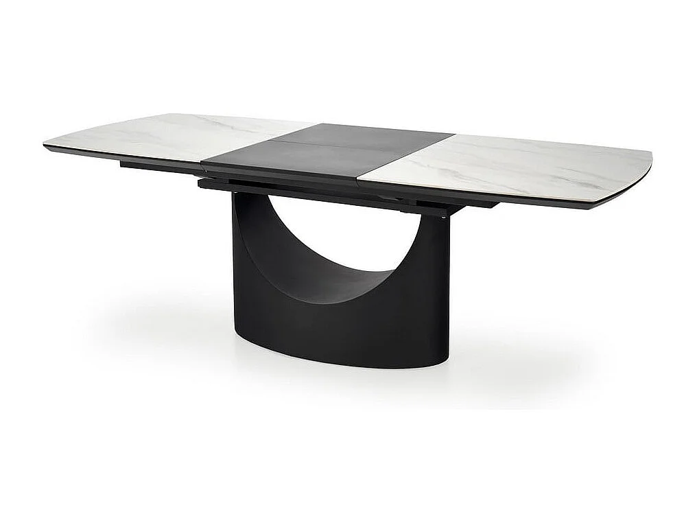 Mesa de comedor extensible de mármol cerámico 160cm Pava