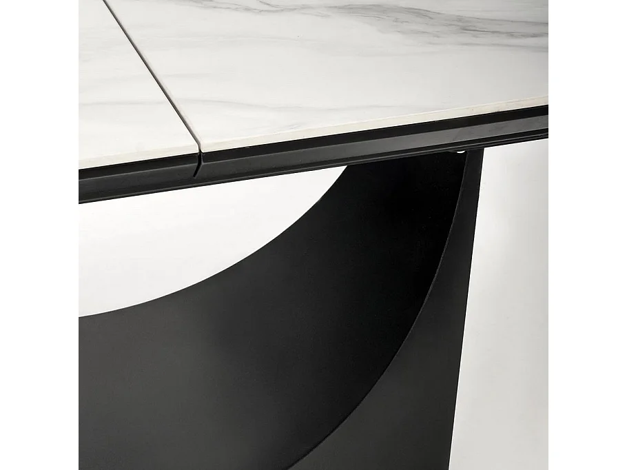 Mesa de comedor extensible de mármol cerámico 160cm Pava