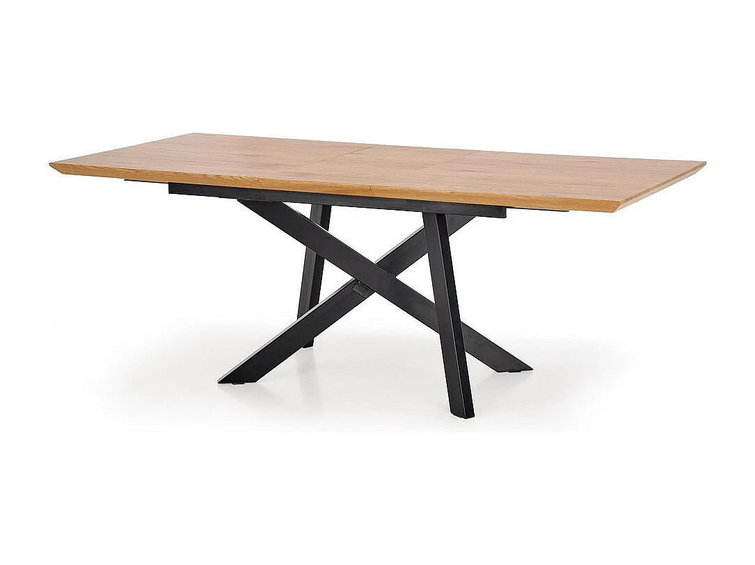 Table industrielle bois et métal 160/200 x 90 Vegas