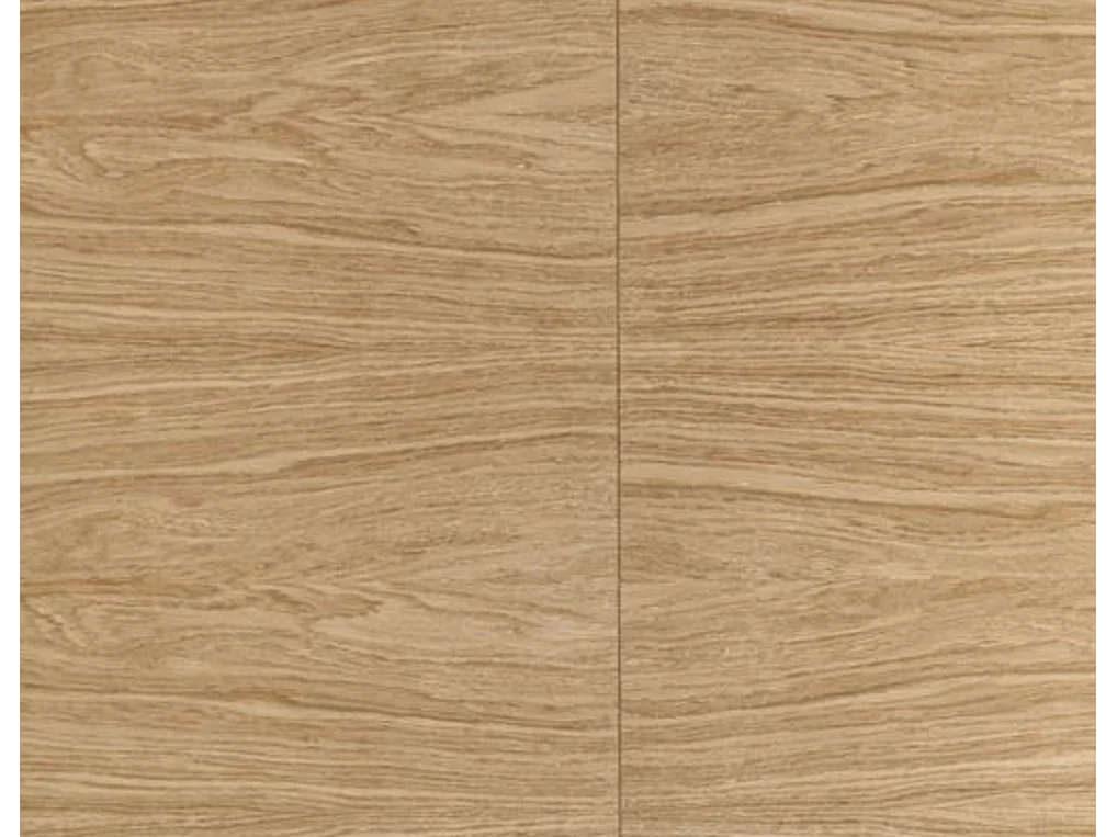 Marthe mesa de comedor redonda de diseño chapada en roble 120cm