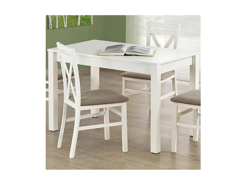 Tavolo Baltique 120 cm bianco