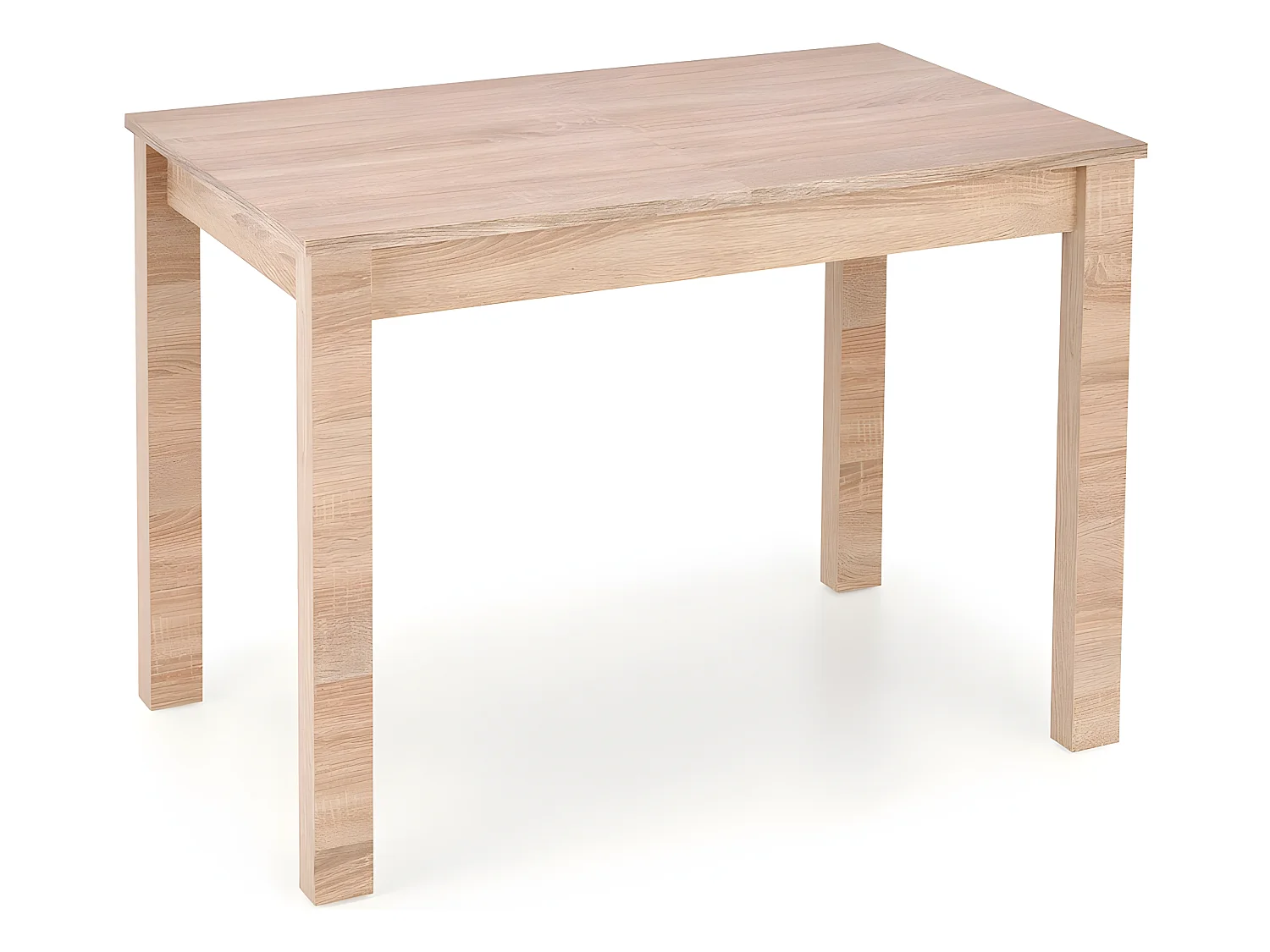 Table de salle à manger contemporaine extensible couleur chêne ARZAL