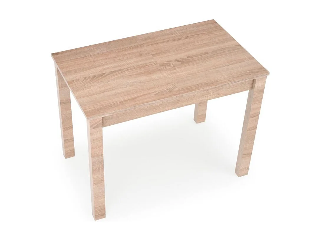 Table de salle à manger contemporaine extensible couleur chêne ARZAL