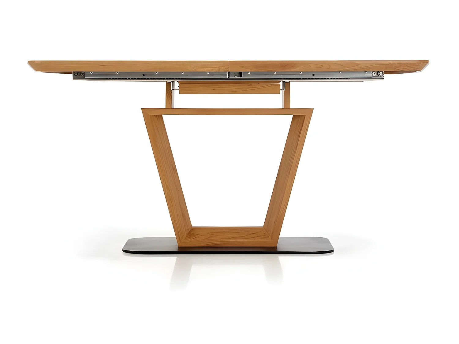 Tavolo di design originale in legno e metallo 160/220x90cm Banff